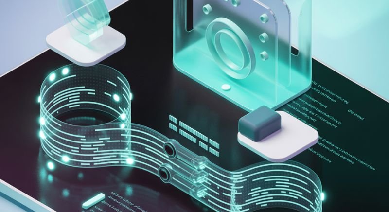 Imagem que representa integrações personalizadas em APIs e PHP, incluindo automações e conexões entre sistemas.